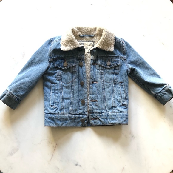 jean jacket with cotton inside